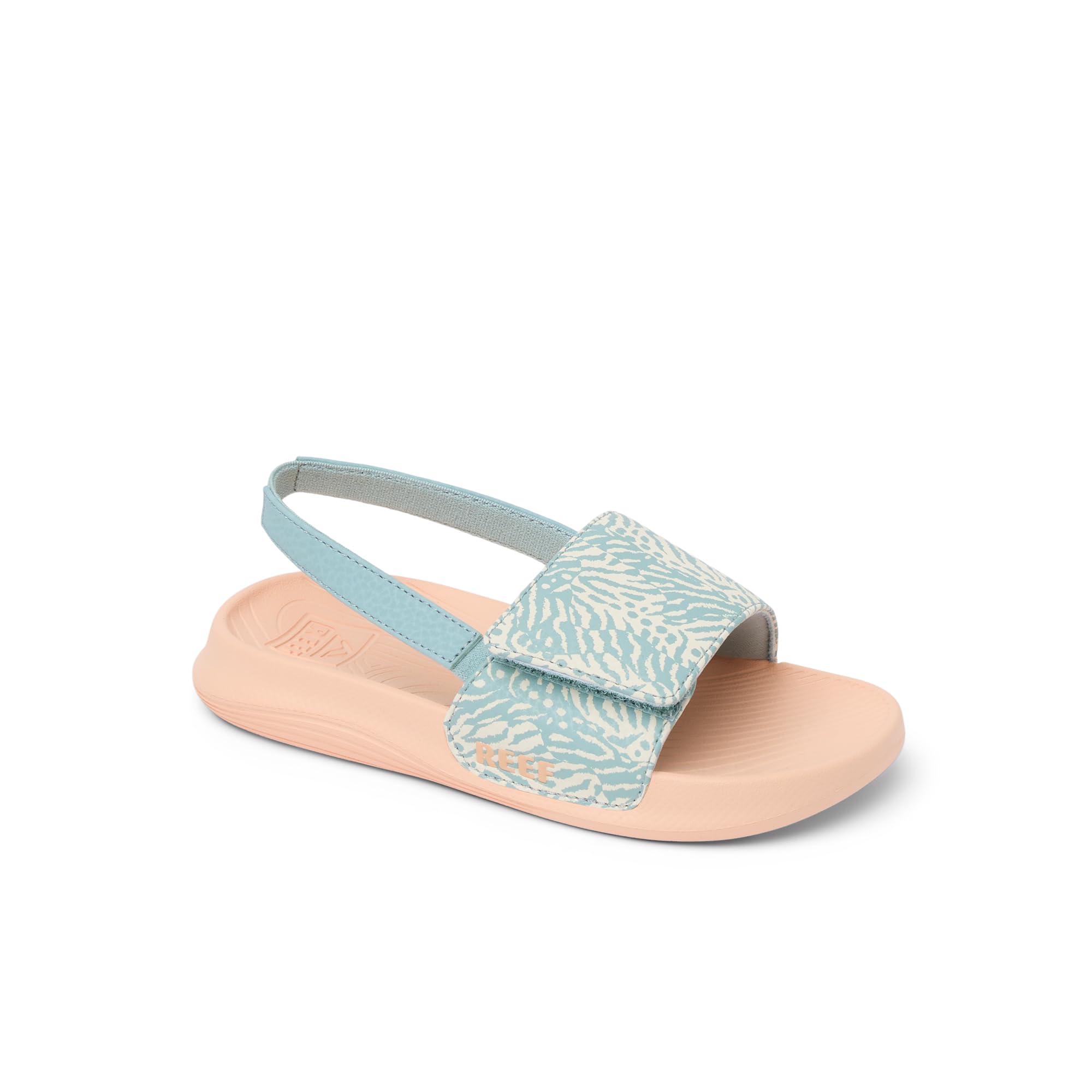 Reef Little Salty Girls Slide Blue Haze 10 C