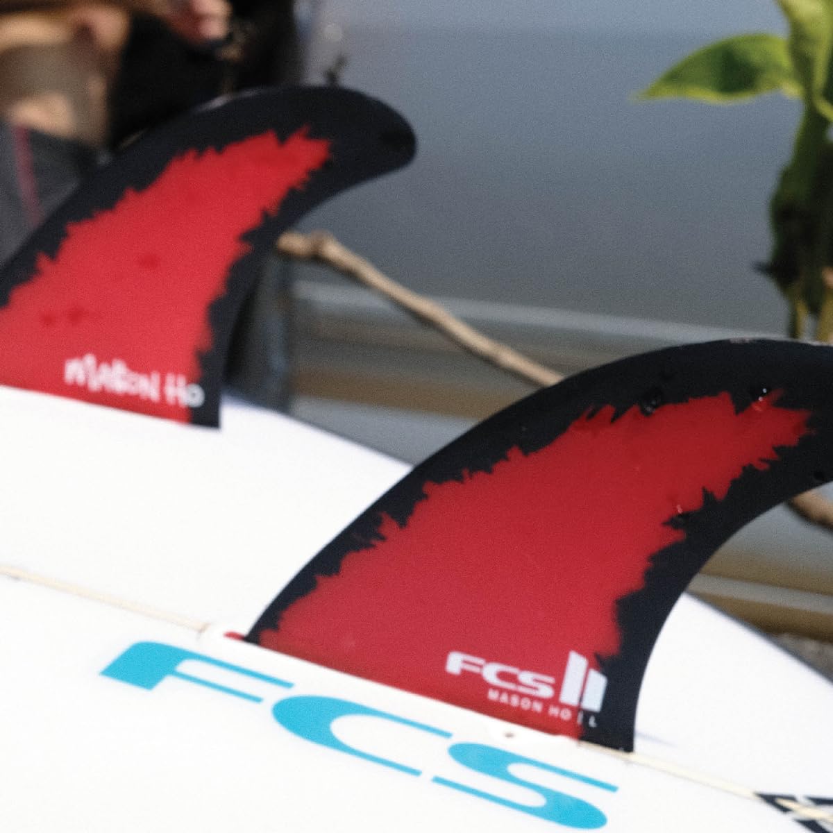 FCS 2 MH PC AirCore Tri-Fin Set Code Red L
