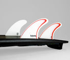 Futures Fins Ethan Ewing Control Series Thruster Fin Set White-Red L