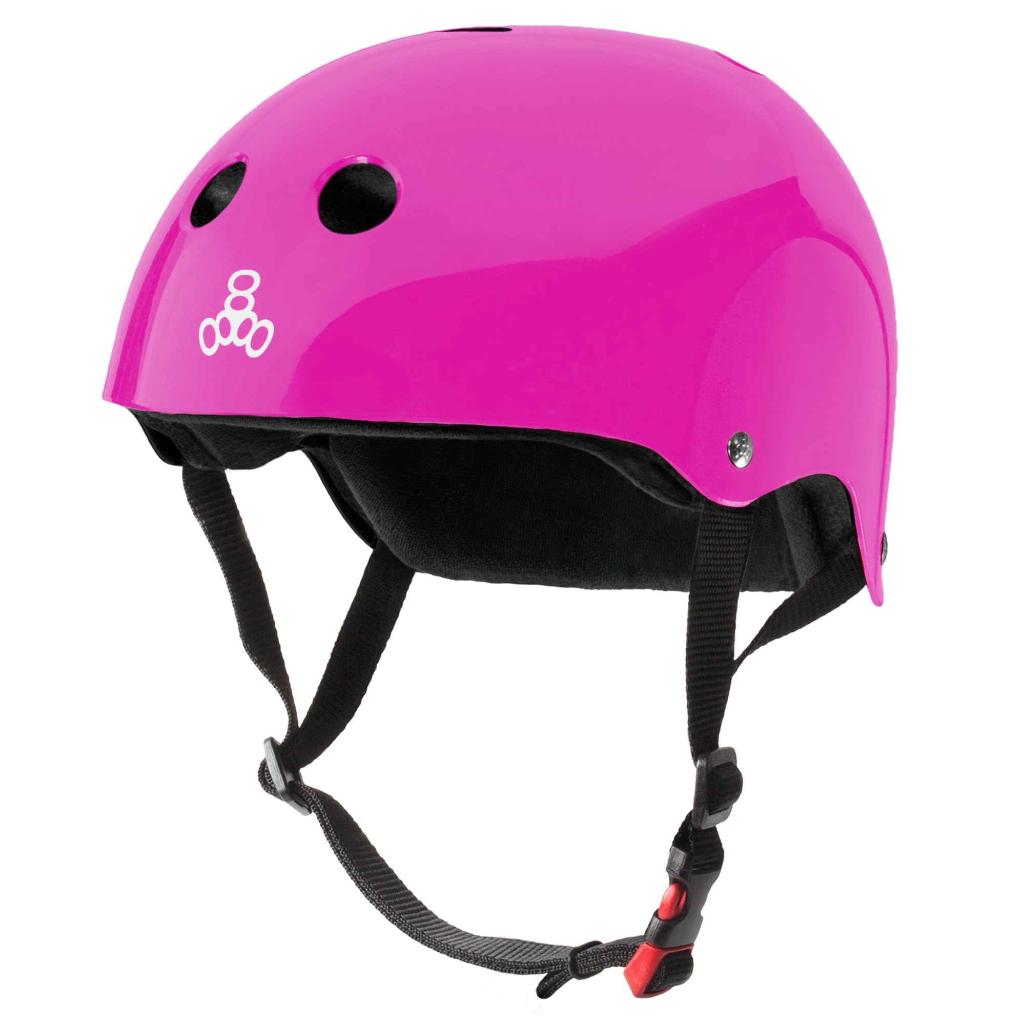 Triple Eight Certified Sweatsaver Helmet Pink Glossy XL/XXL