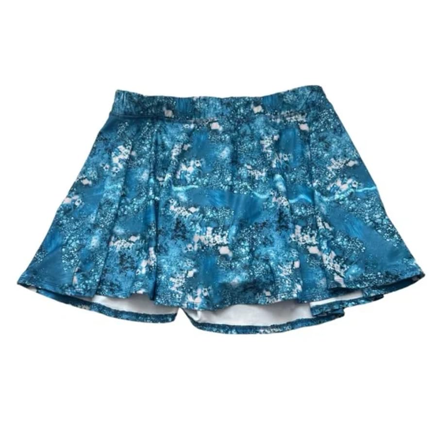 Reel Skipper Water Skort Ocean Camo L