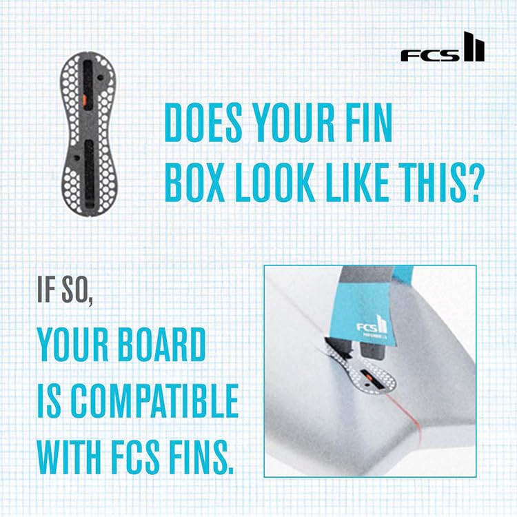 FCS 2 CI PC Tri-Fin Set White-Flame M