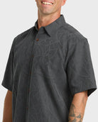 Quiksilver Waterman Island Jungle SS Woven  PHT XXL
