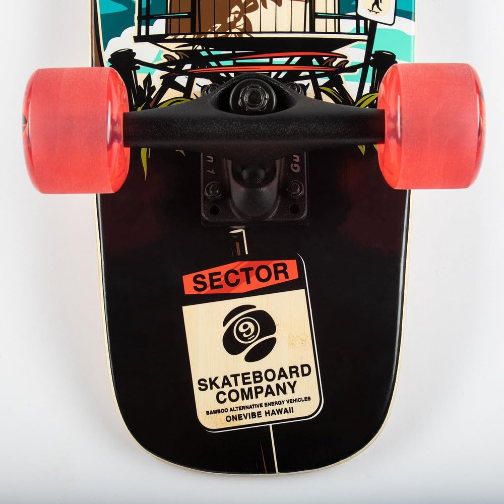 Sector 9 Bambino Complete Skateboard Shorebreak 26.5