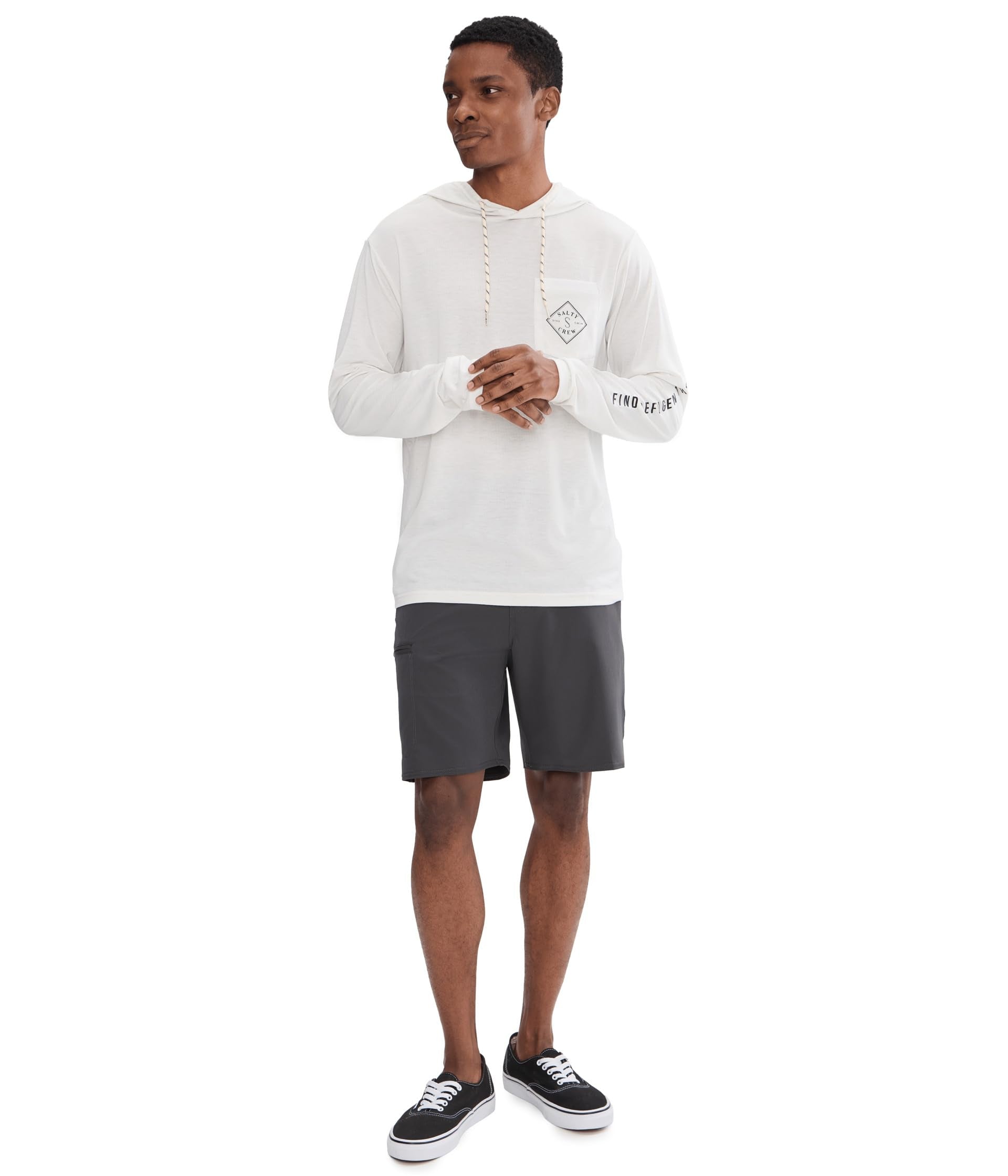 Salty Crew Transom Tech Short Phantom 38