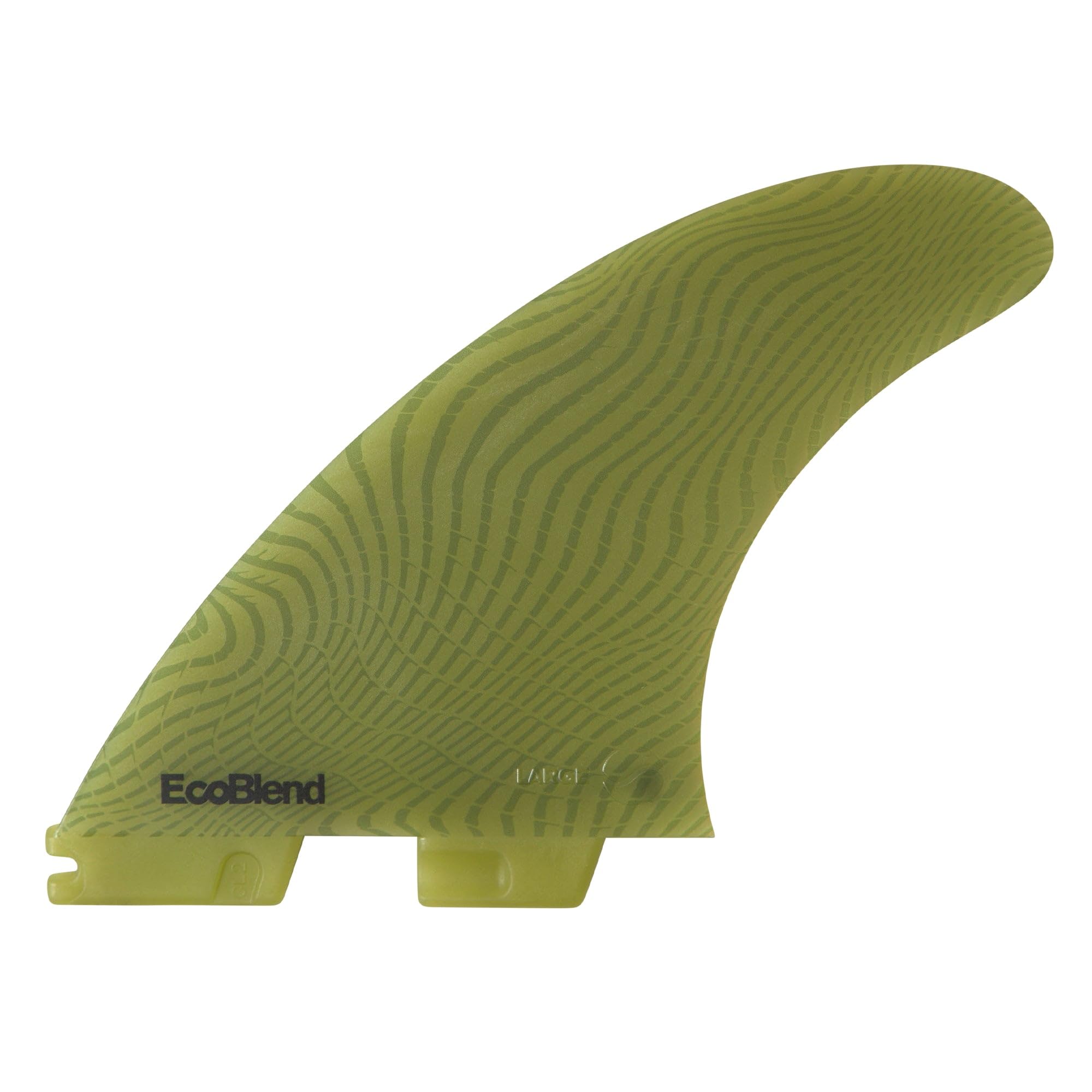 FCS 2 Carver Neo Glass Tri-Fin Set Eucalyptus L