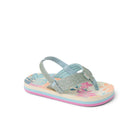 Reef Little Ahi Girls Sandal Tropical Floral 11 C