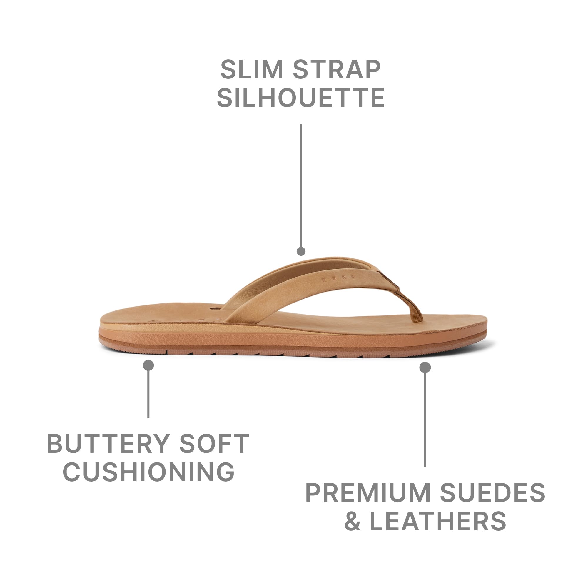 Reef Ojai Classic Slim Womens Sandal Starfish 6