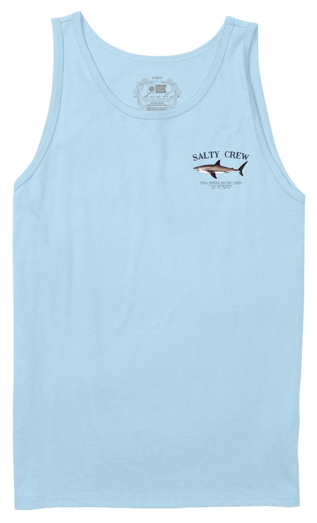 Salty Crew Bruce Tank Clear Sky XL