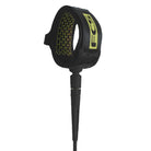 FCS Essential Comp Leash Coal-Lime 5ft0in