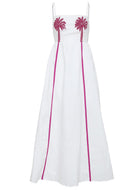 Maaji Tropical Haven Ela Maxi Dress WhitePalm S