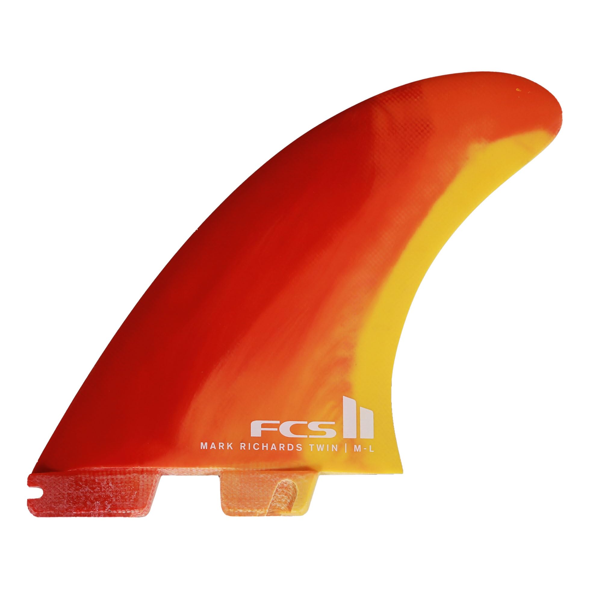 FCS 2 Mark Richards PC Tri Fin Set Sunset Swirl XL