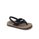 Reef Little Ahi Boys Sandal Black-Tan 10 C