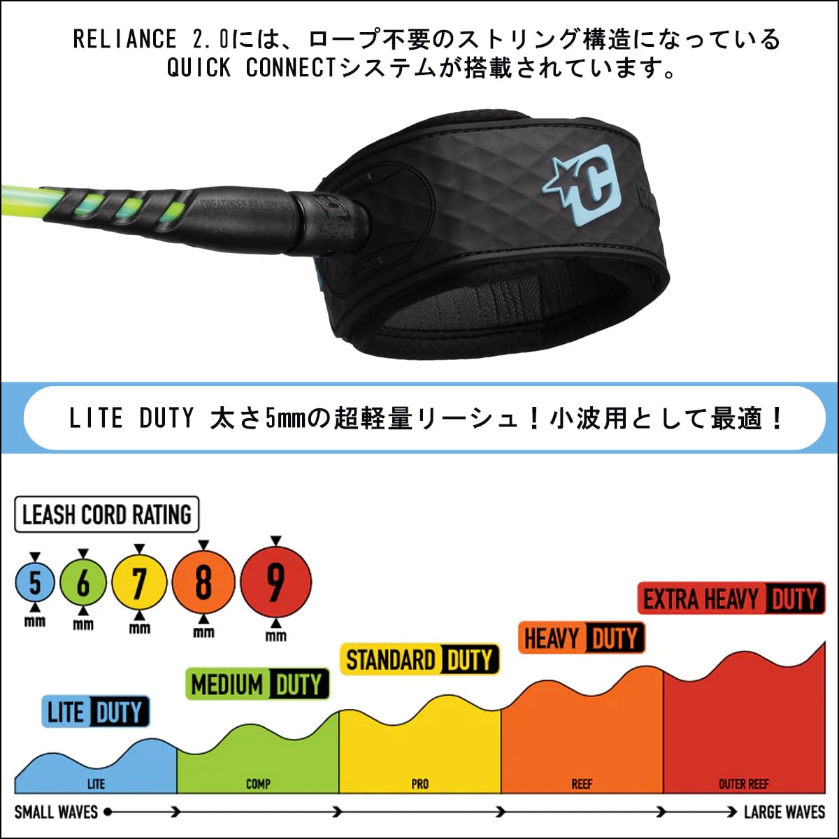 Creatures of Leisure Reliance 2.0 Lite Duty Leash Hi-Vis Purple Twist Black 5ft0in