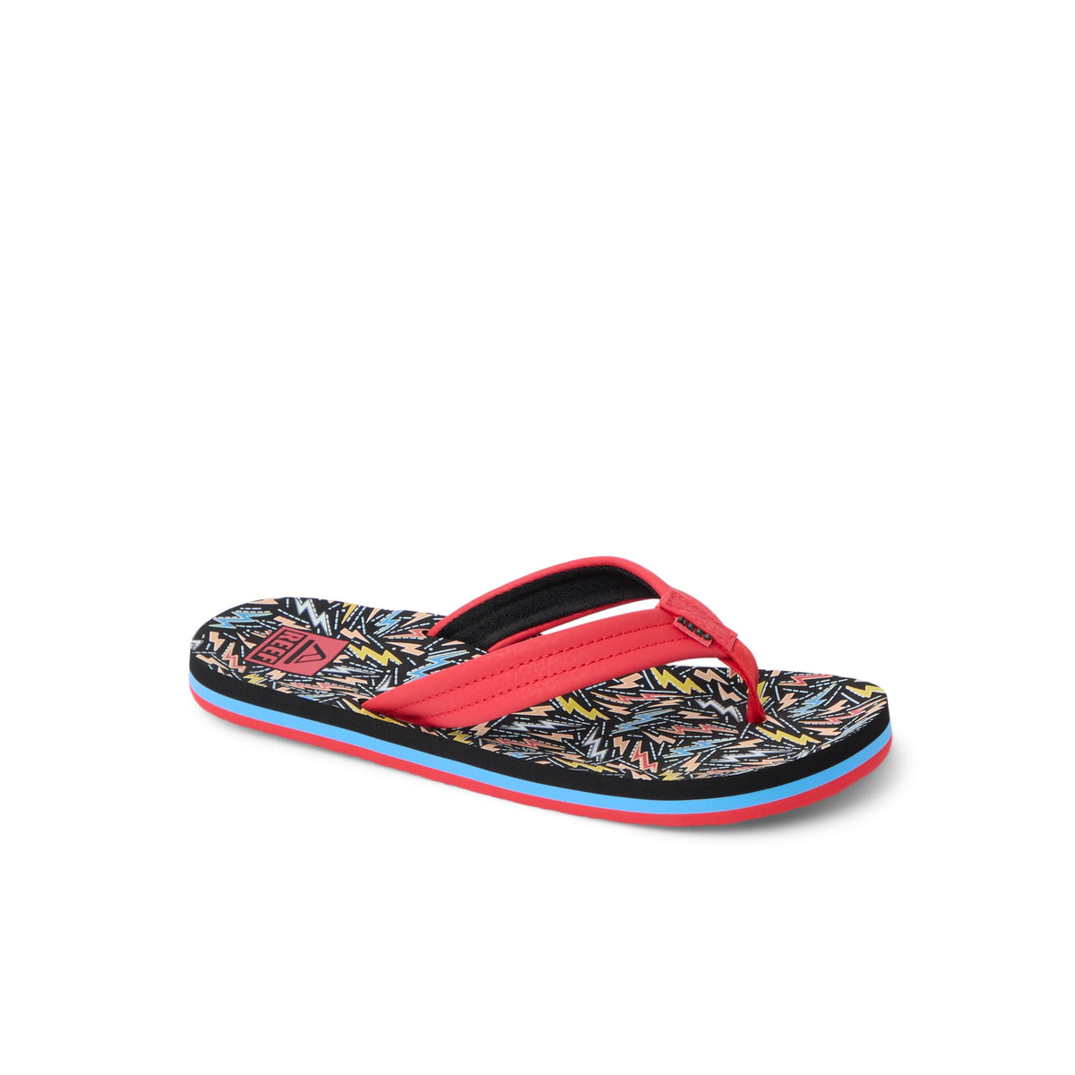 Reef Ahi Boys Sandal Multi Bolts 1 Y