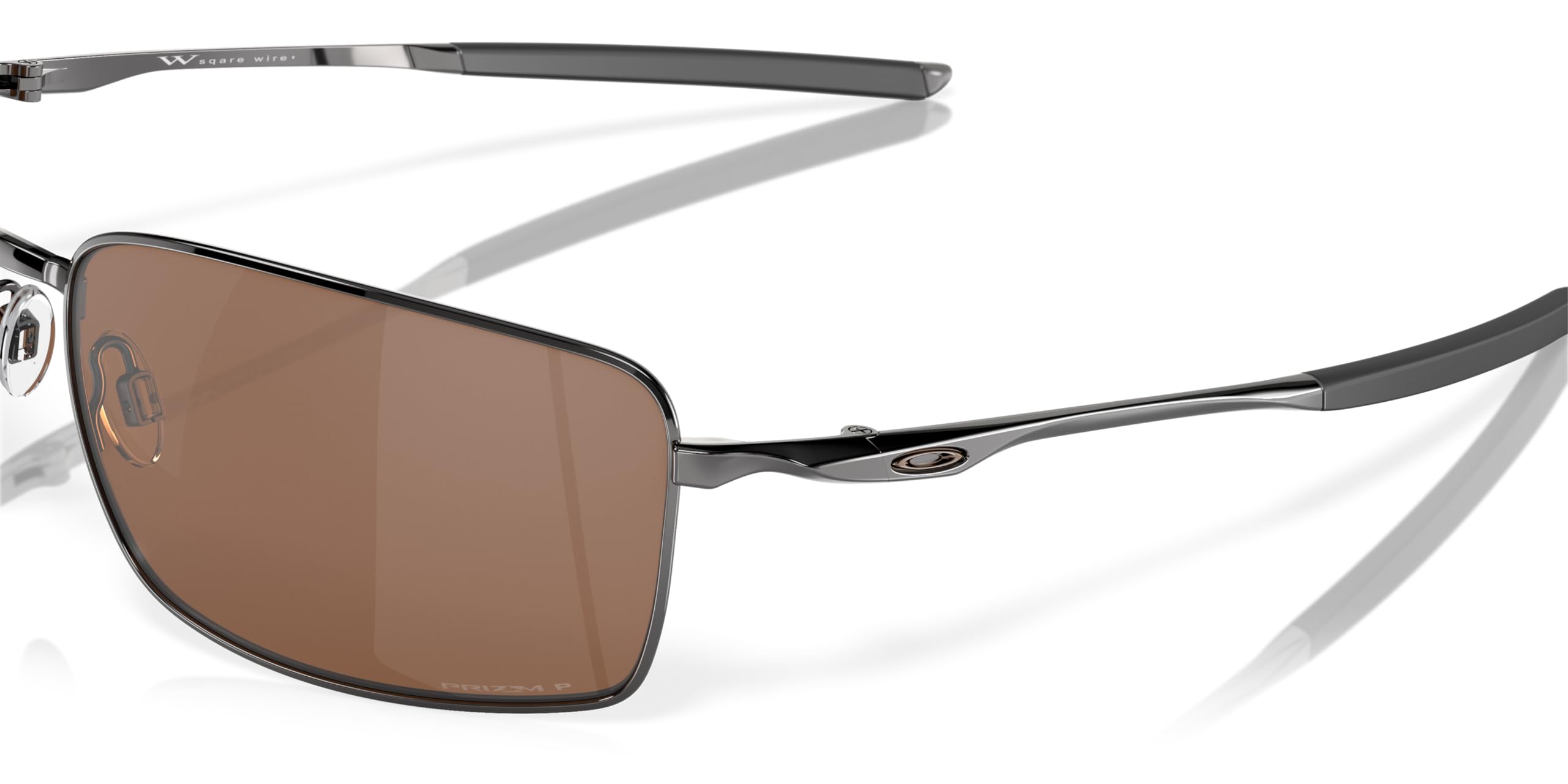 Oakley Square Wire Polarized Sunglasses Tungsten PrizmTungsten Square