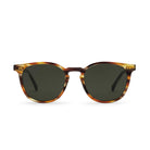 Electric Oak Polarized Sunglasses Tobacco Grey Round