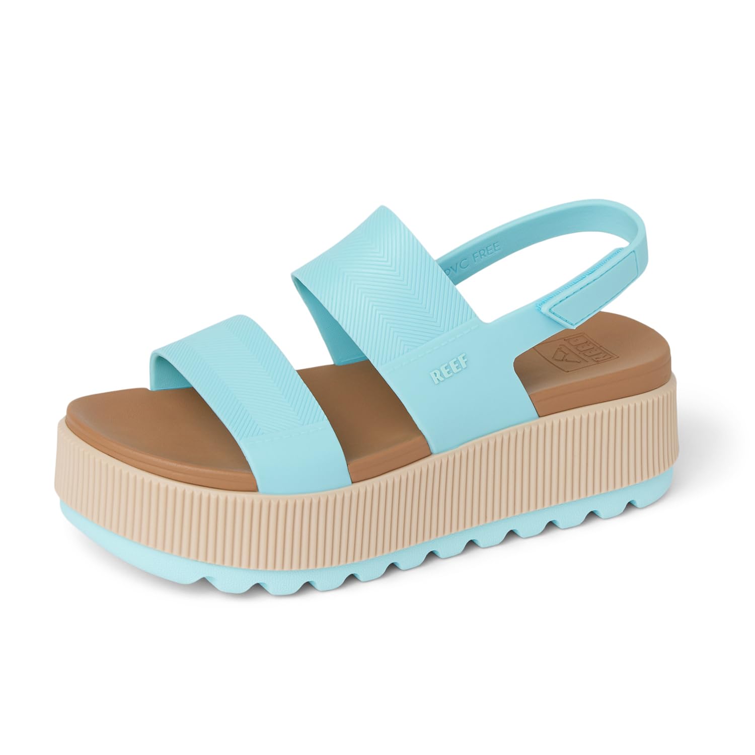 Reef Water Vista Higher Womens Sandal Aqua 10