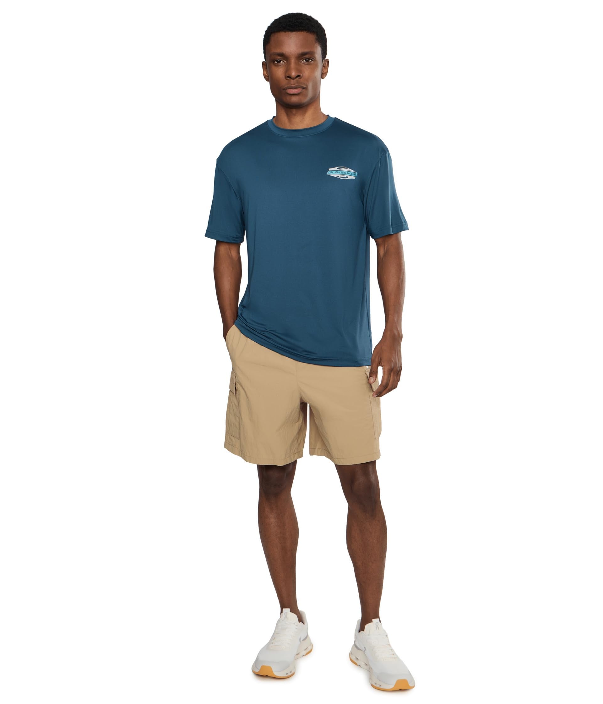 Quiksilver Everyday Graphic SS DKD-DARK DENIM L