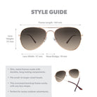 Knockaround Mile High Polarized Sunglasses  VegasVelour