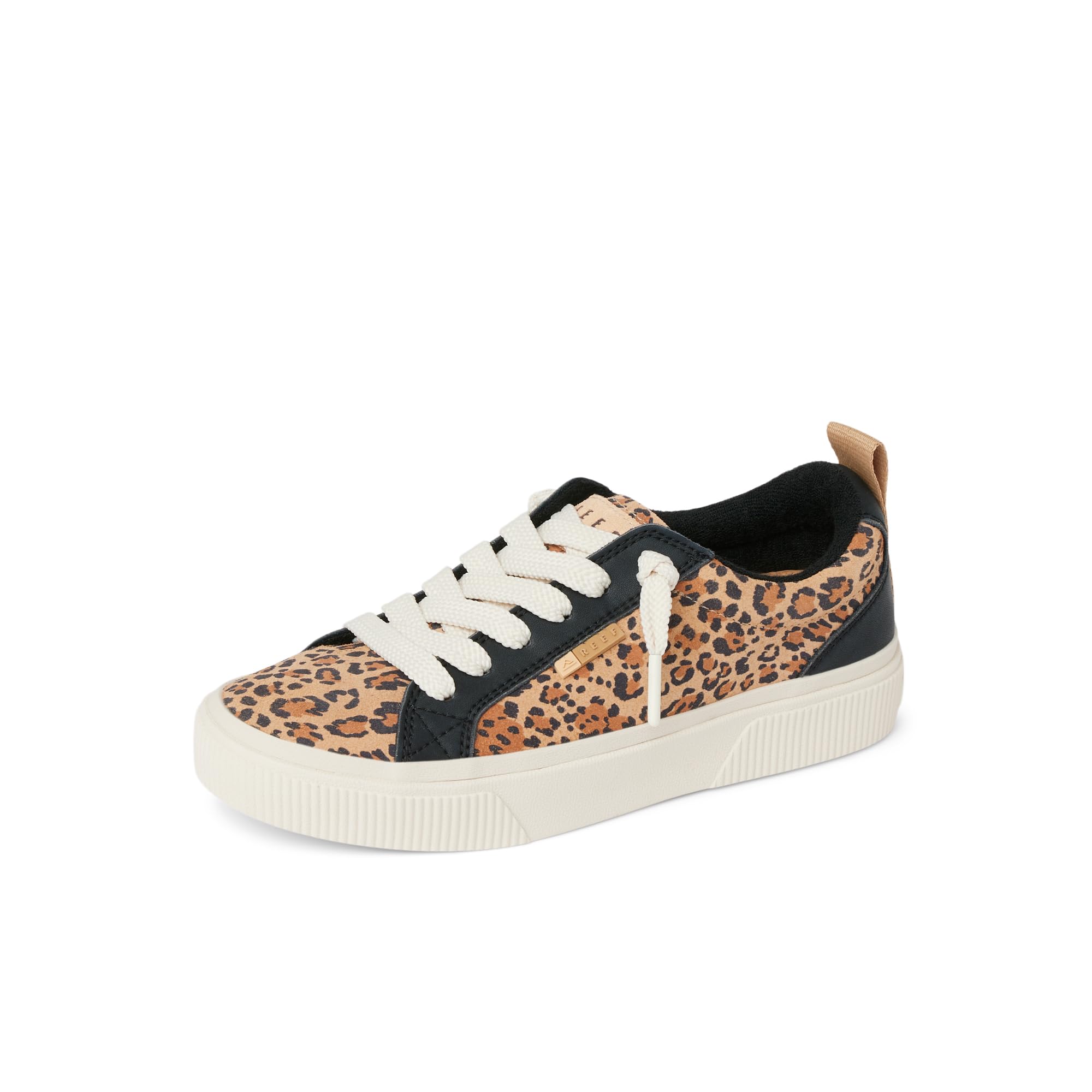 Reef Lay Day Dawn Womens Shoe Leopard Suede 9