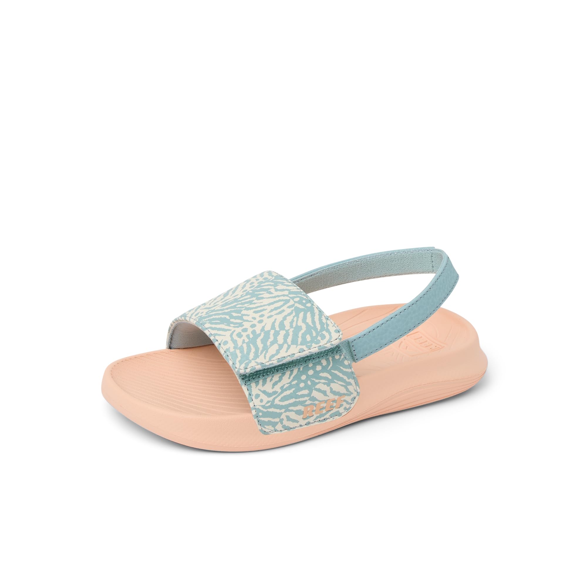 Reef Little Salty Girls Slide Blue Haze 4 C