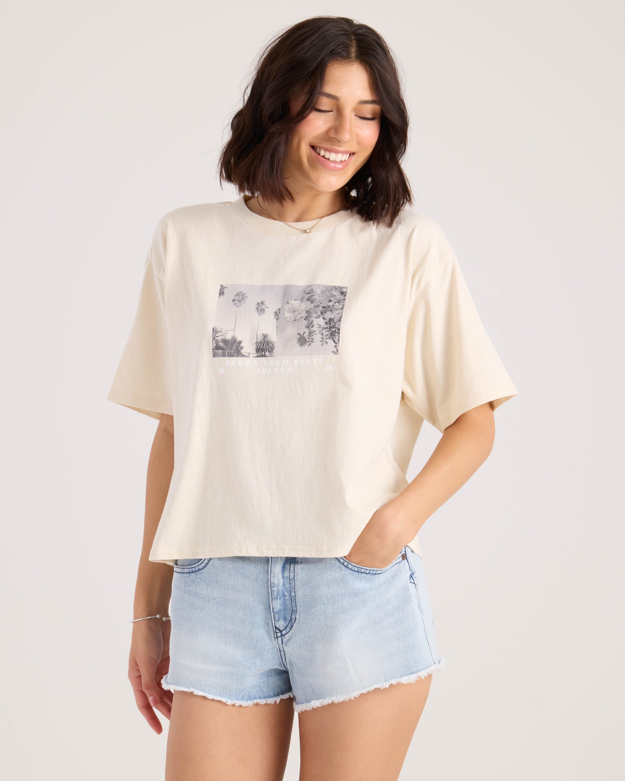 Volcom Bliss SS Tee VWH XS