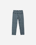 Rylee and Cru Basic Legging Blue Blooms 8-9Y