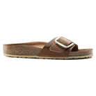 Birkenstock Madrid Big Buckle Womens Sandal Oiled Leather-Cognac 6