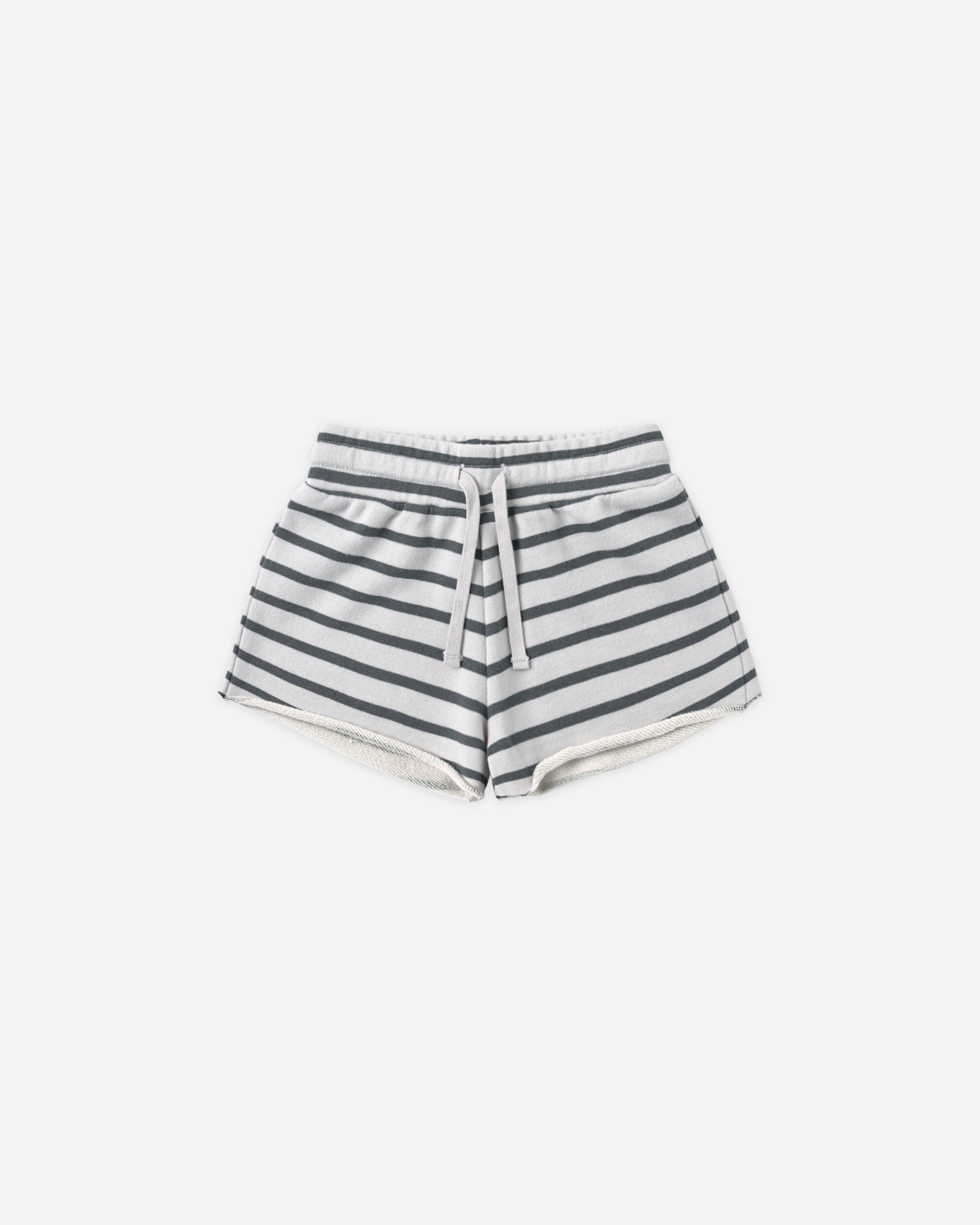 Rylee and Cru Sweat Short Midnight Stripe 10-11Y