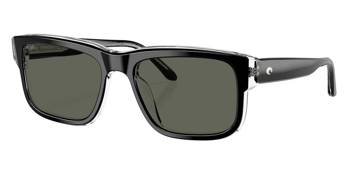 Costa Del Mar ShipWrecks Polarized Sunglasses  Black Grey 580MG