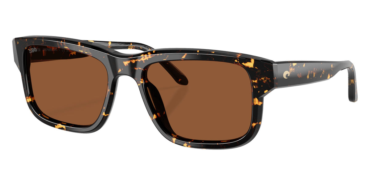 Costa Del Mar ShipWrecks Polarized Sunglasses  Tortoise Copper 580MG