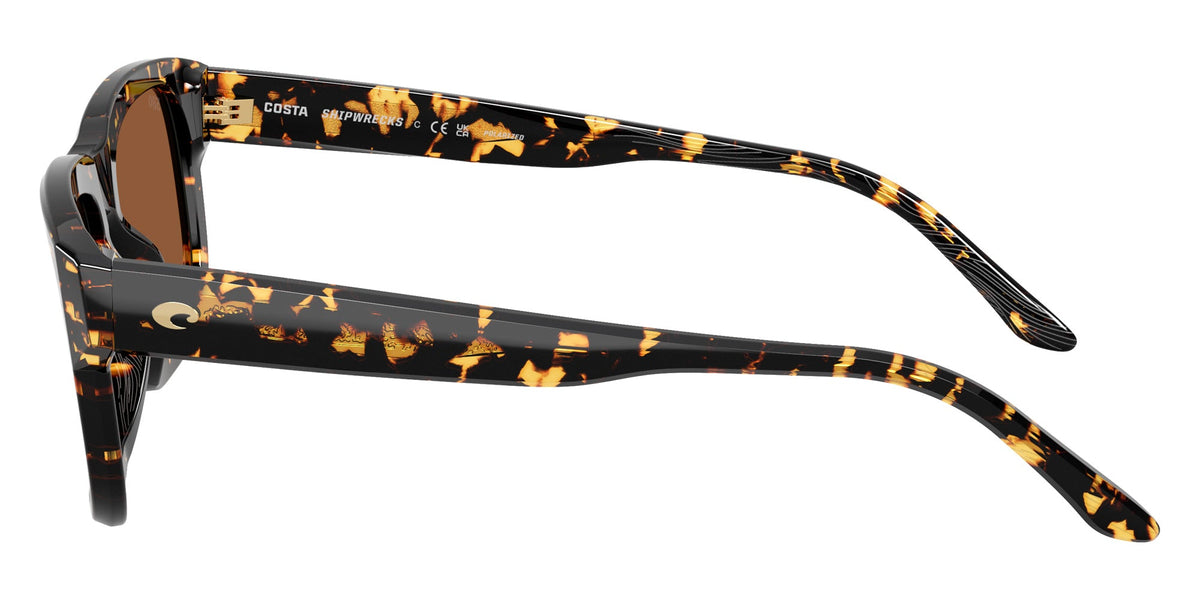 Costa Del Mar ShipWrecks Polarized Sunglasses  Tortoise Copper 580MG
