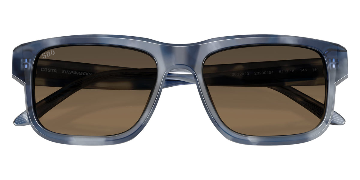 Costa Del Mar ShipWrecks Polarized Sunglasses  SomosBlueTort CopperGradient 580MG