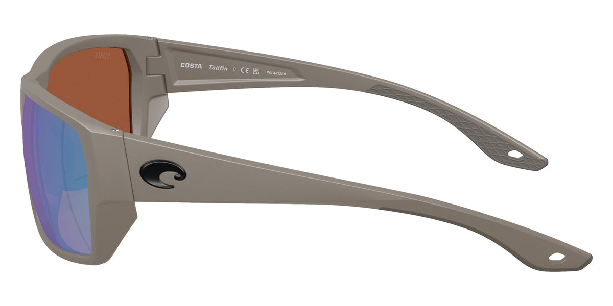 Costa Del Mar Tailfin Polarized Sunglasses MatteOliveShale GreenMirror 580G