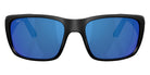 Costa Del Mar Crudo Sunglasses Matte Black BlueMirror 580P