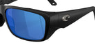 Costa Del Mar Crudo Sunglasses Matte Black BlueMirror 580P