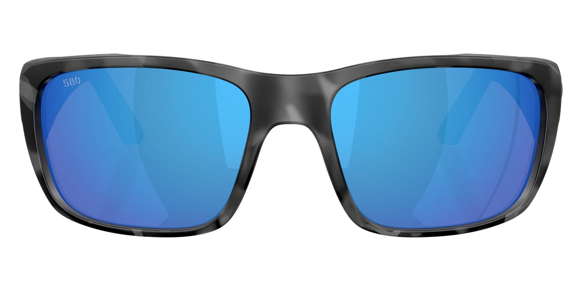 Costa Del Mar Crudo Sunglasses Matte Tiger Shark Blue Mirror 580G