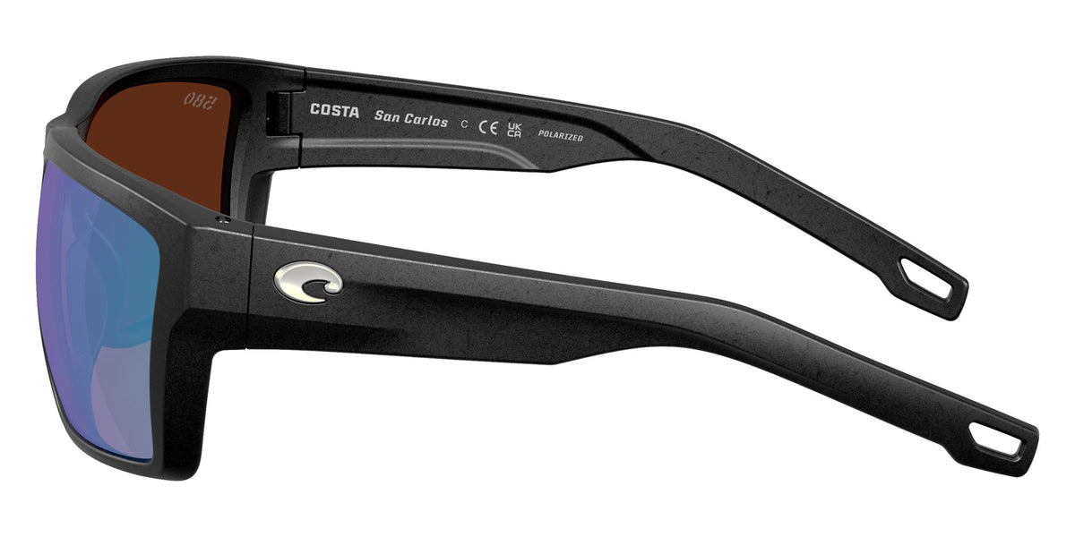 Costa Del Mar San Carlos Sunglasses Netplus Black Green Mirror 580G