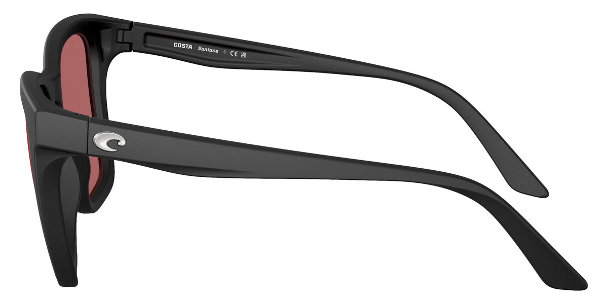 Costa Del Mar Sunlace Sunglasses Netplus Black Rose 580G