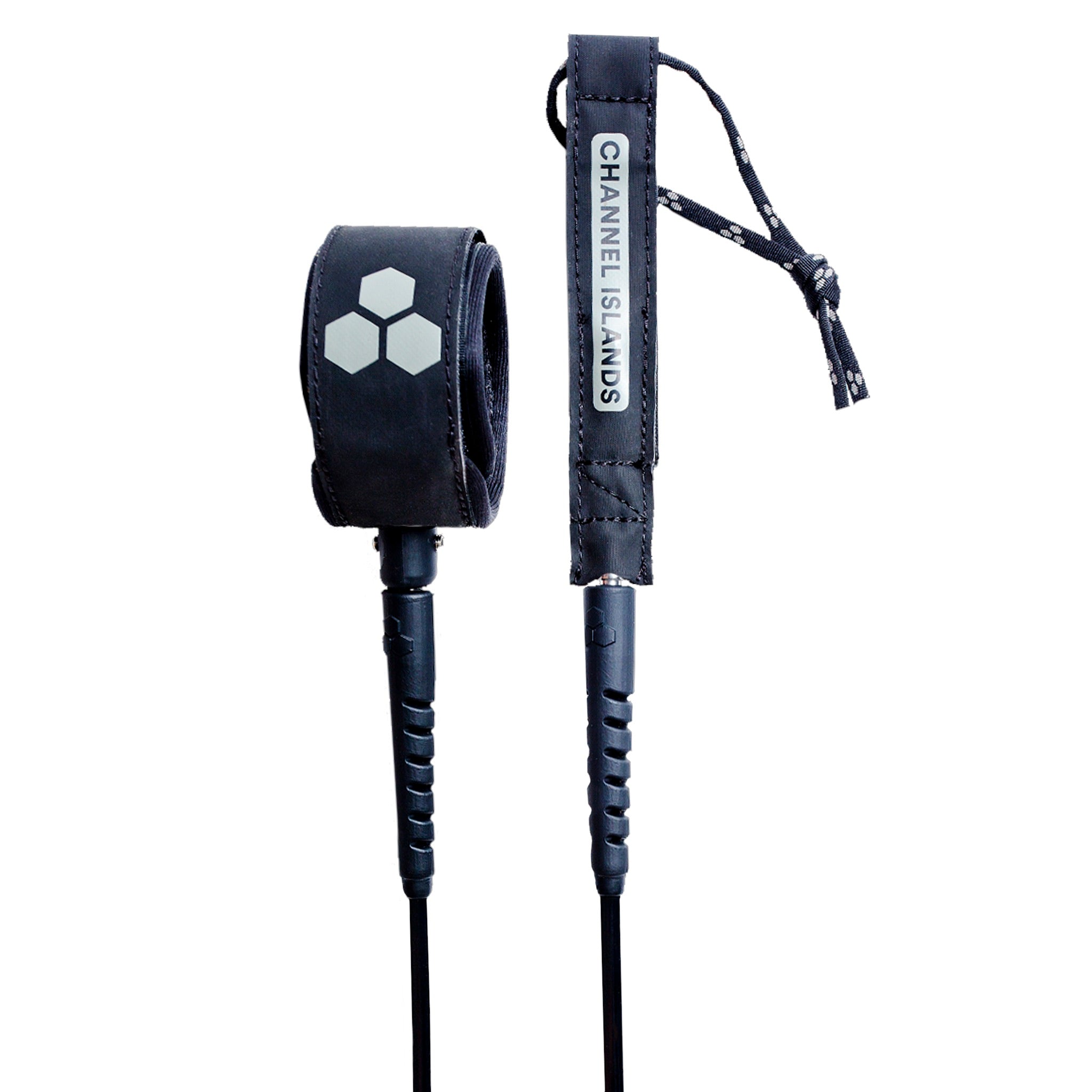 Channel Islands Surfboards Hex Comp Leash BLK-Black 6ft0in