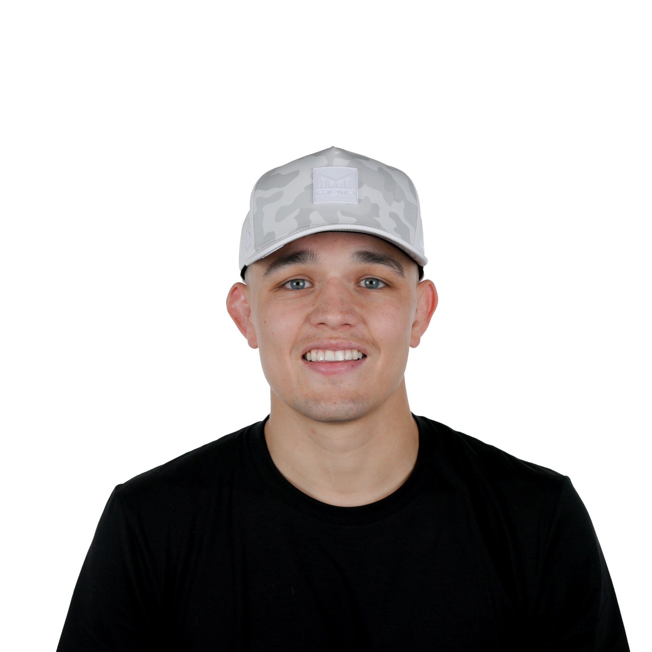 Melin Hydro Odyssey Stacked Hat SnowCamo C