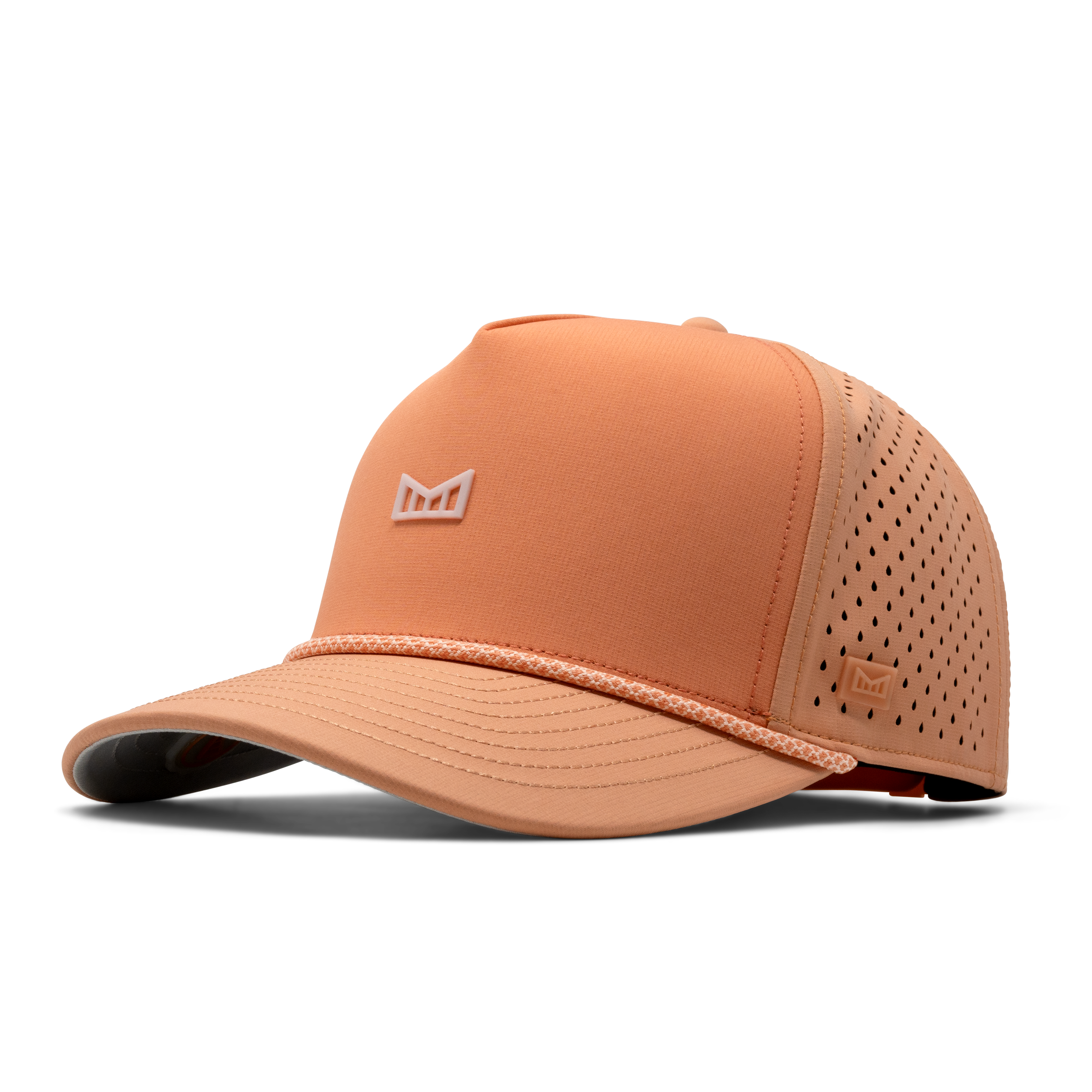 Melin Hydro Odyssey Rope Bulls Icon Hat CACO-Cantaloupe Cooler C