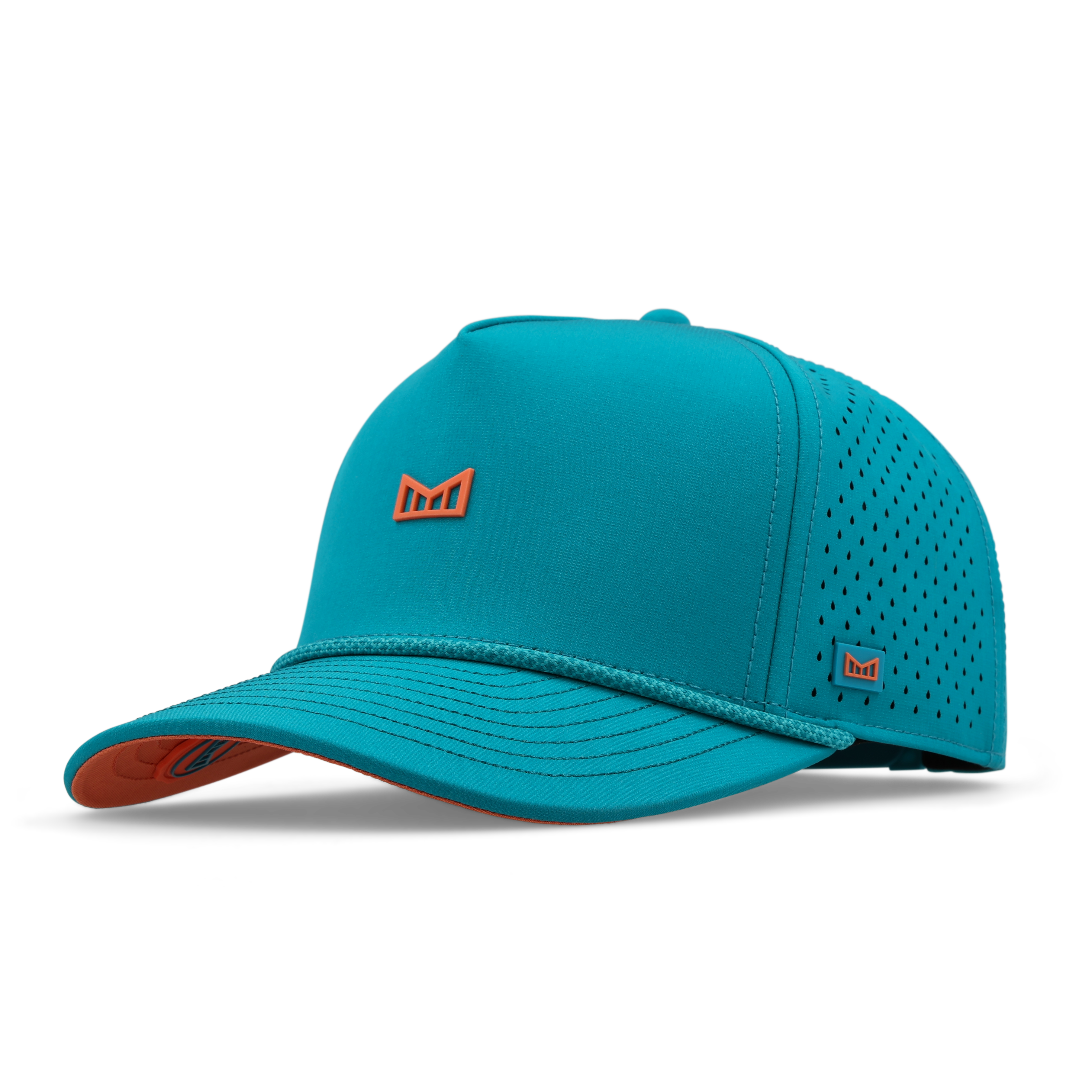 Melin Hydro Odyssey Rope Bulls Icon Hat Deep Sea XL