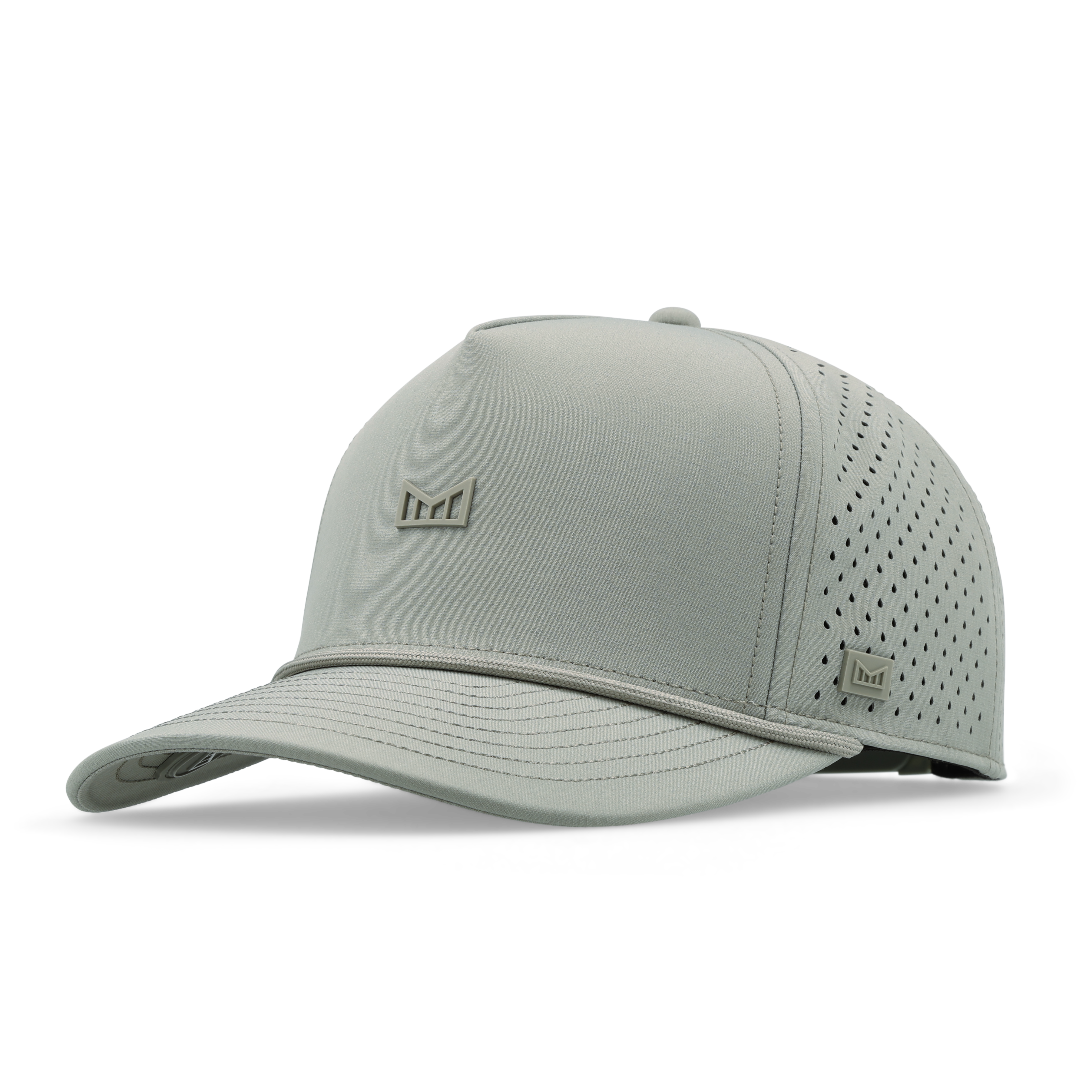 Melin Hydro Odyssey Rope Bulls Icon Hat Shadow Sage XL