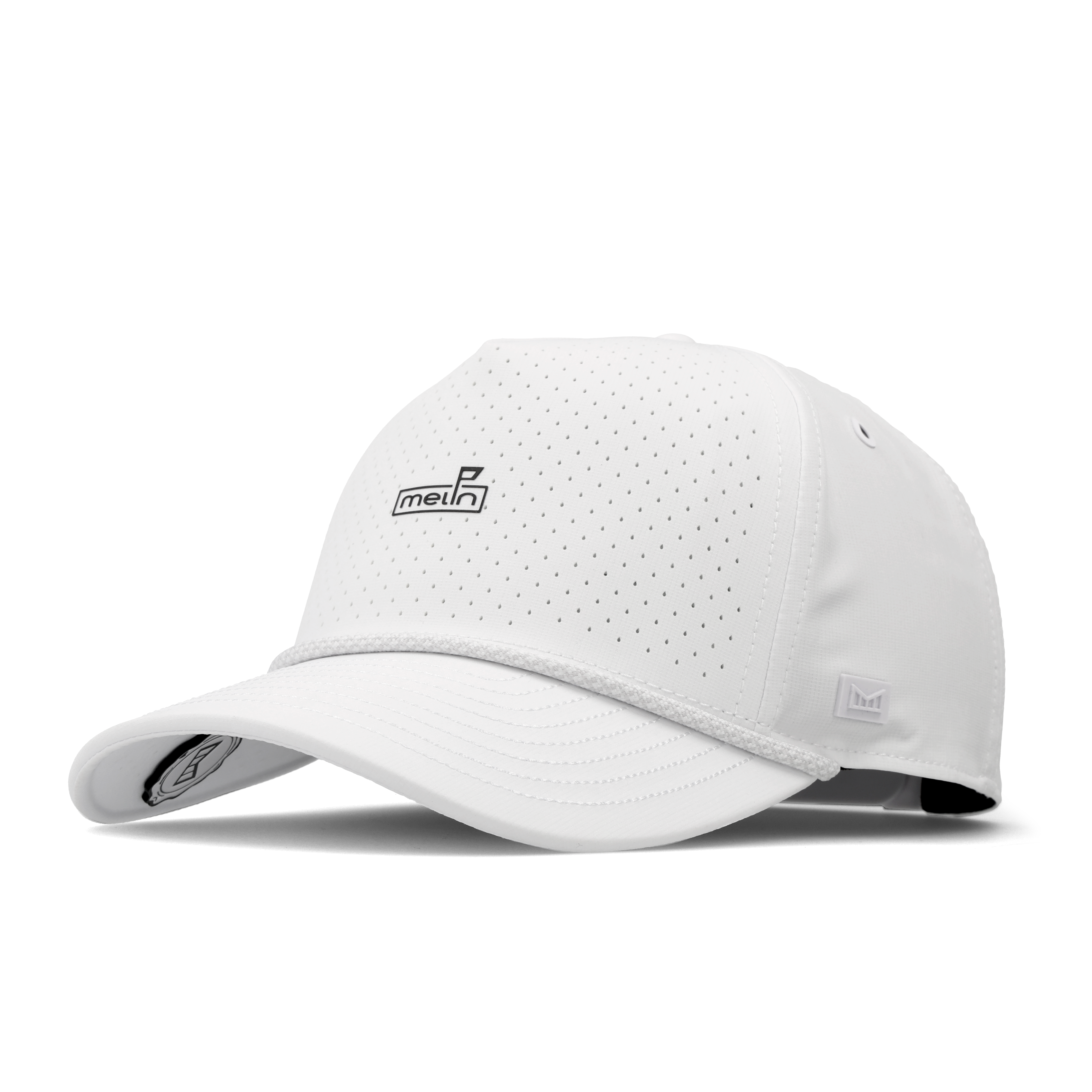 Melin Hydro Odysea Rope Links FDN Hat White C