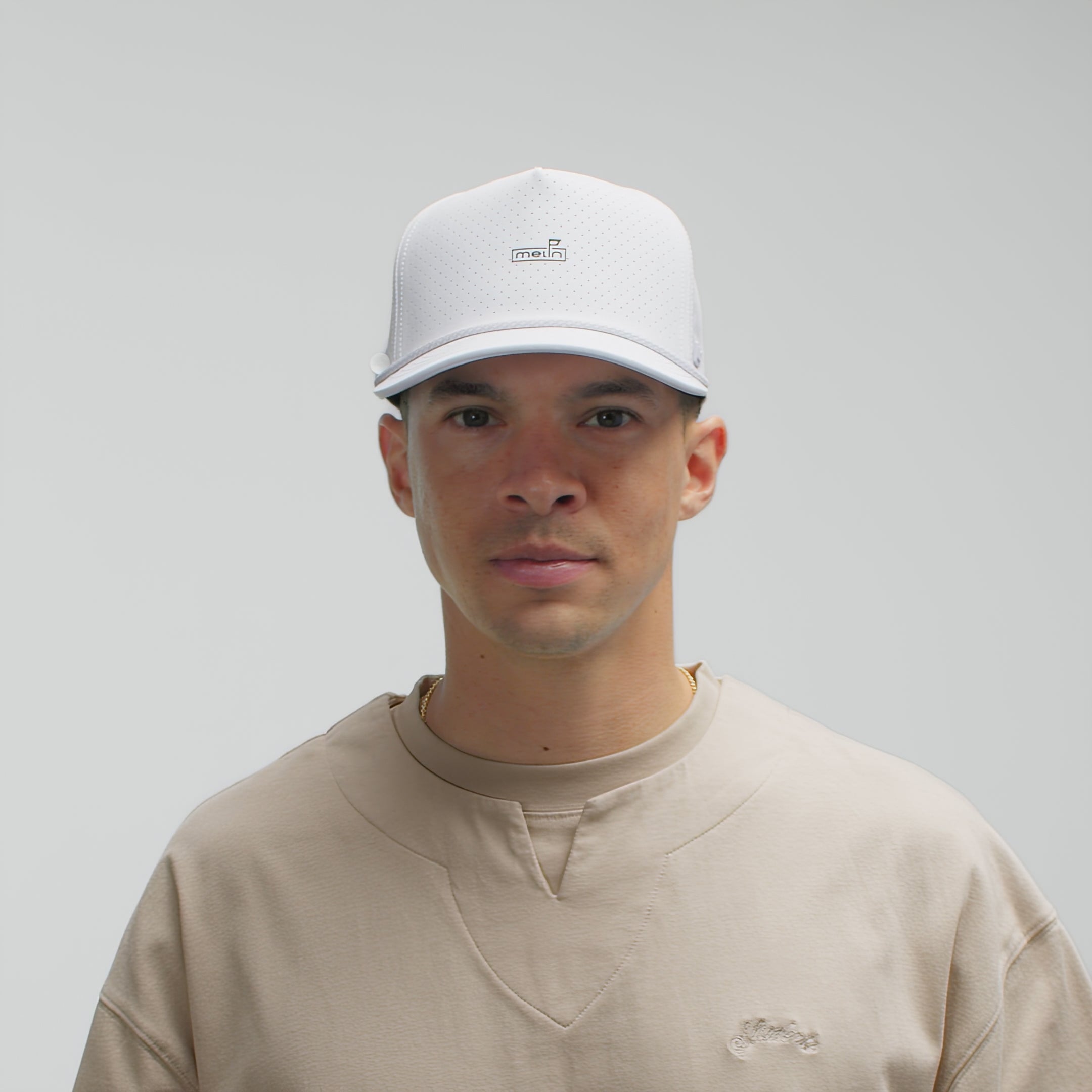 Melin Hydro Odysea Rope Links FDN Hat White C