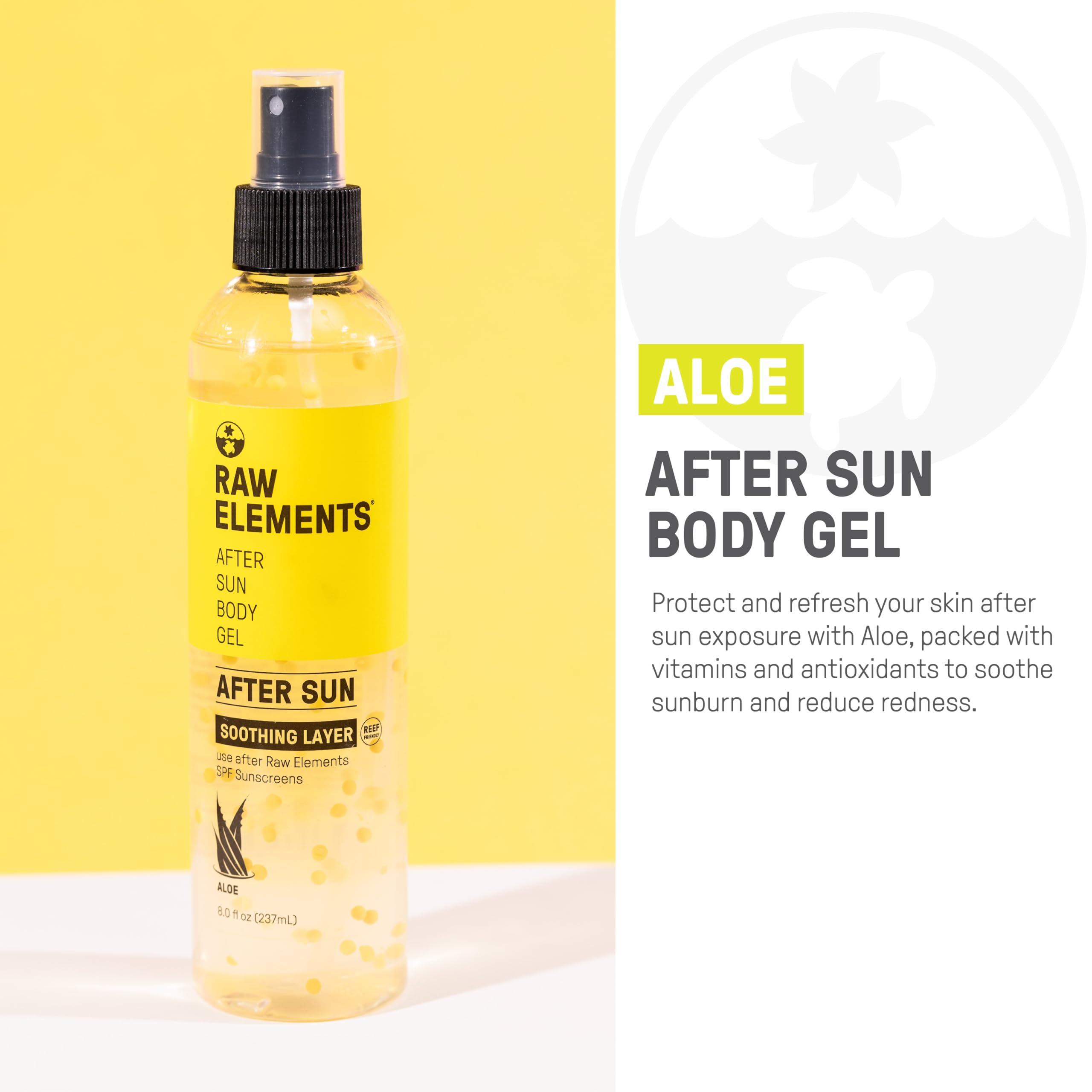 Raw Elements Aloe After Sun 8oz