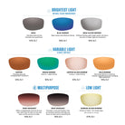 Costa Del Mar Trades Polarized Sunglasses  SmokeCrystal GreenMirror 580G