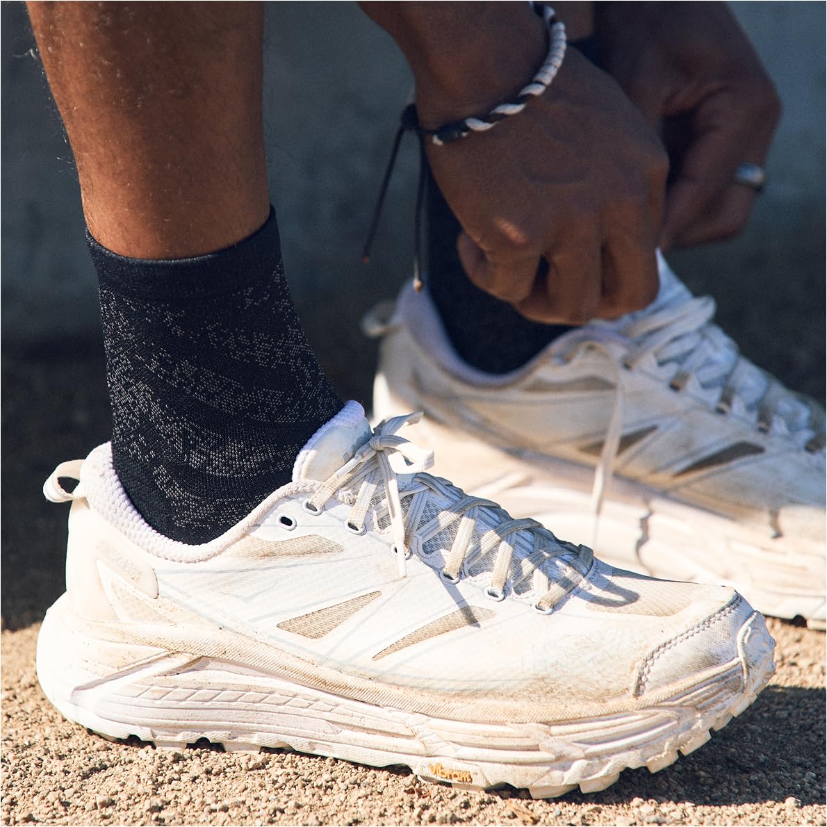 STANCE RUN UL TAB 3 PACK BLK-BLACK M